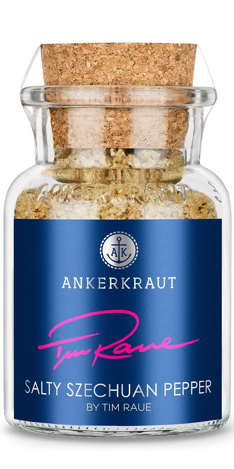 Ankerkraut Smoky Fries od Tima Raue, Mischung würzender Ingredient für Pommes Frites, Gourmet Pommes mit Rauch-Aroma, 145 g v Korkenglas