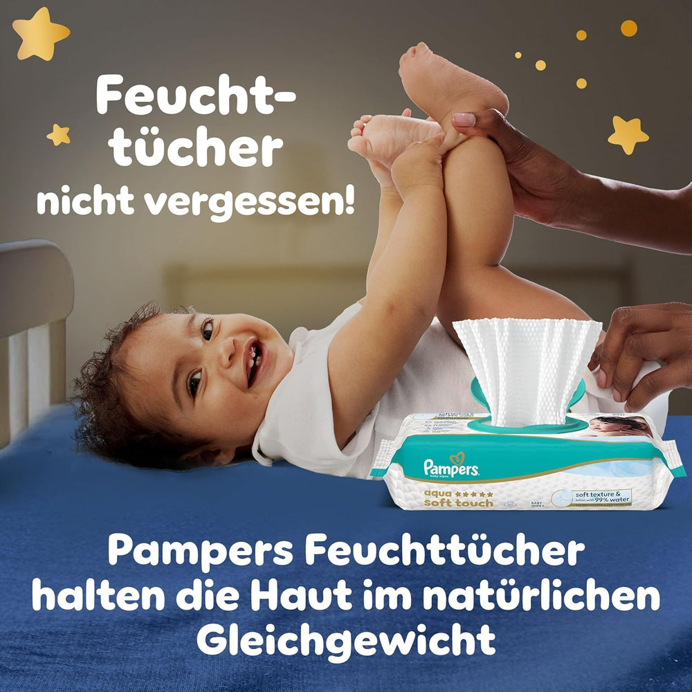 Pleny Pampers Night Pants velikost 6, 138 kusů, 13kg-19kg, poskytují extra ochranu po celou noc.