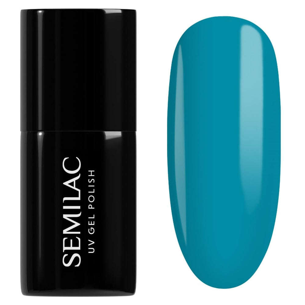 Oja UV Semilac Hybrid 447 Loco Lime 7ml Colecția Neonz