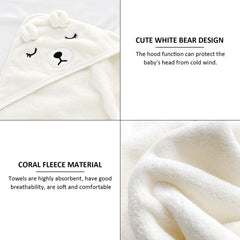 Ručník s kapucí pro miminka, měkký, savý Mother and Child Naty Shop