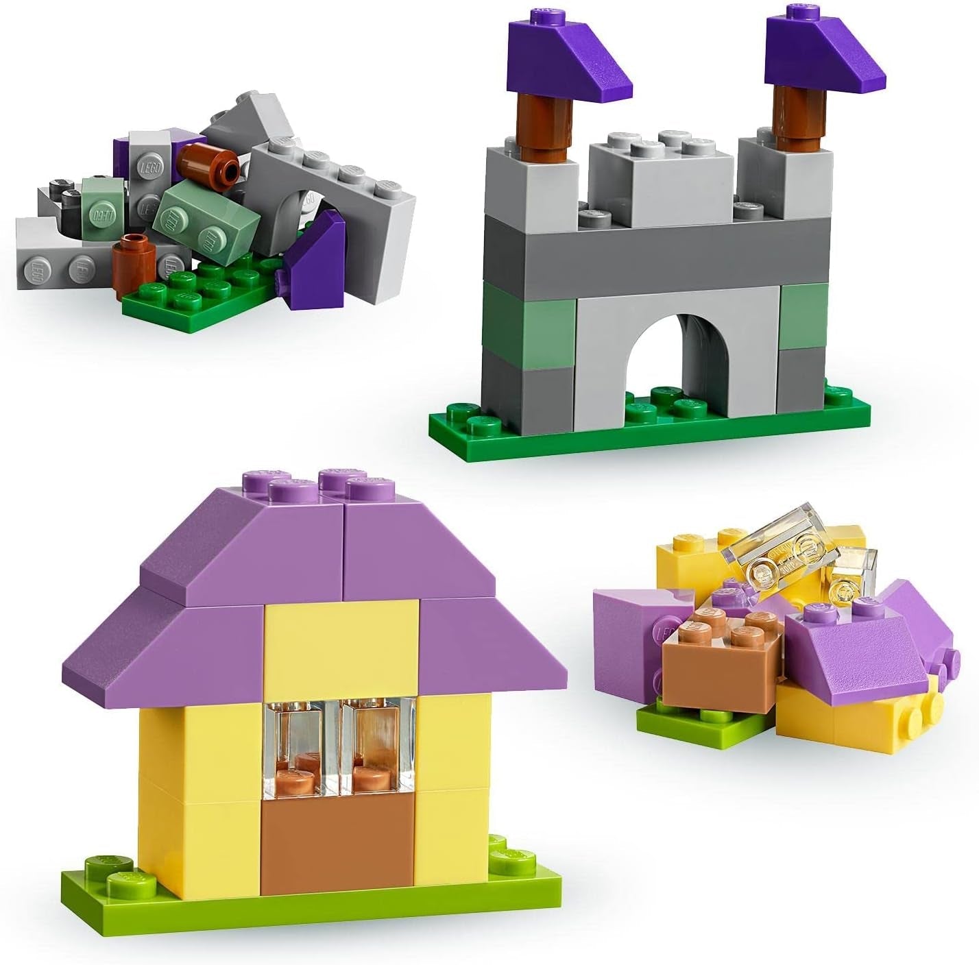 LEGO 10713 Classic Brick Starter Set - Sortarea culorilor cu cutie de depozitare, cadou creativ, jucărie pentru copii pentru fete și băieți de la 4 ani Seturi de constructie Besuche den LEGO-Store