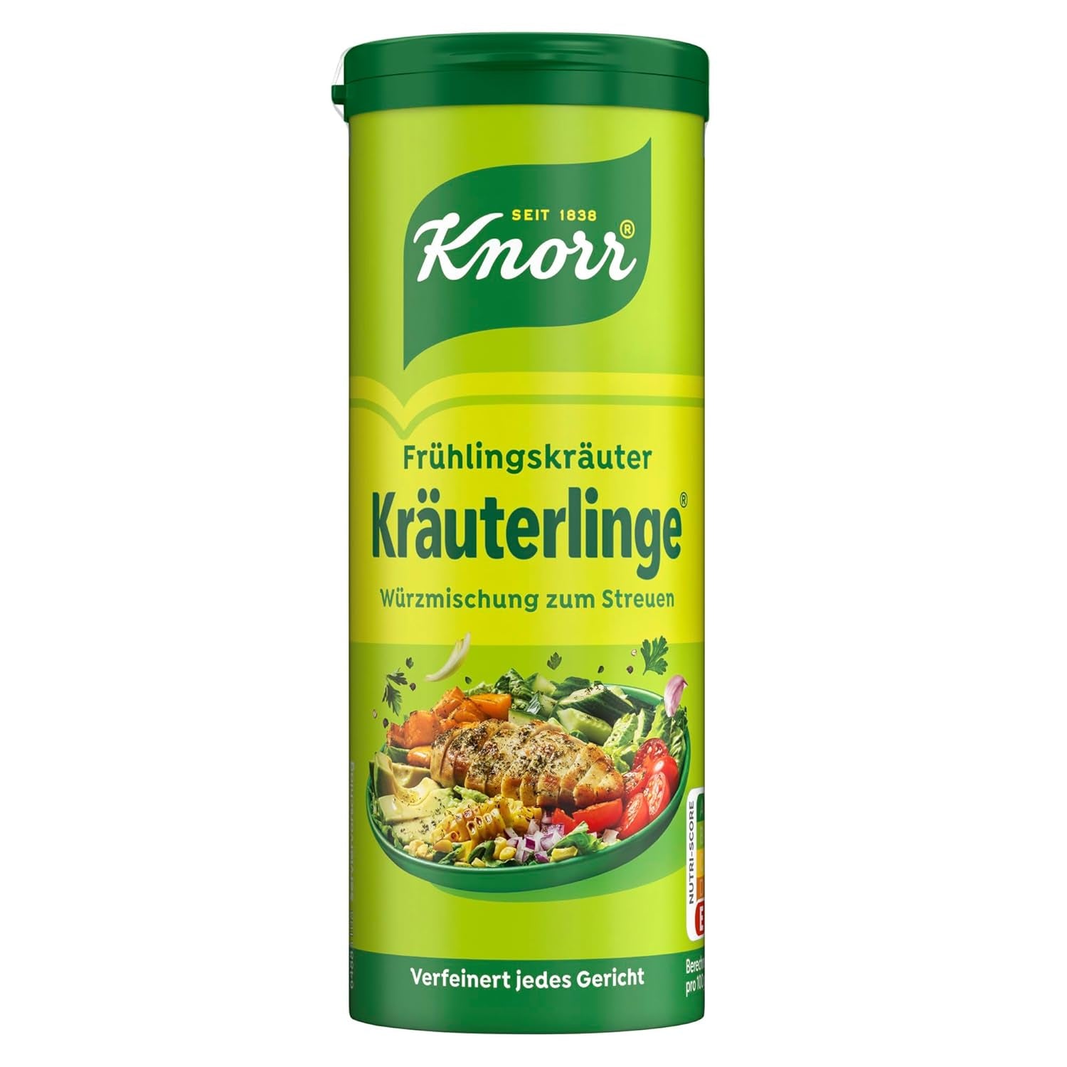 Knorr Kräuterlinge Italienische Kräuter Würzmischung zum Streuen für Pasta, Gemüse nebo einen Salat 60 g