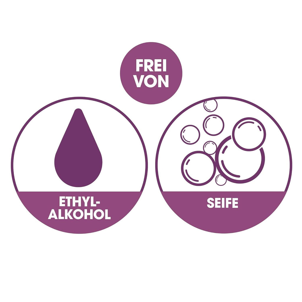 Intima Liasan by Sagrotan Șervețele de îngrijire intimă sensibile, fără săpun și fără alcool, 30 bucăți (pachet cu 5)