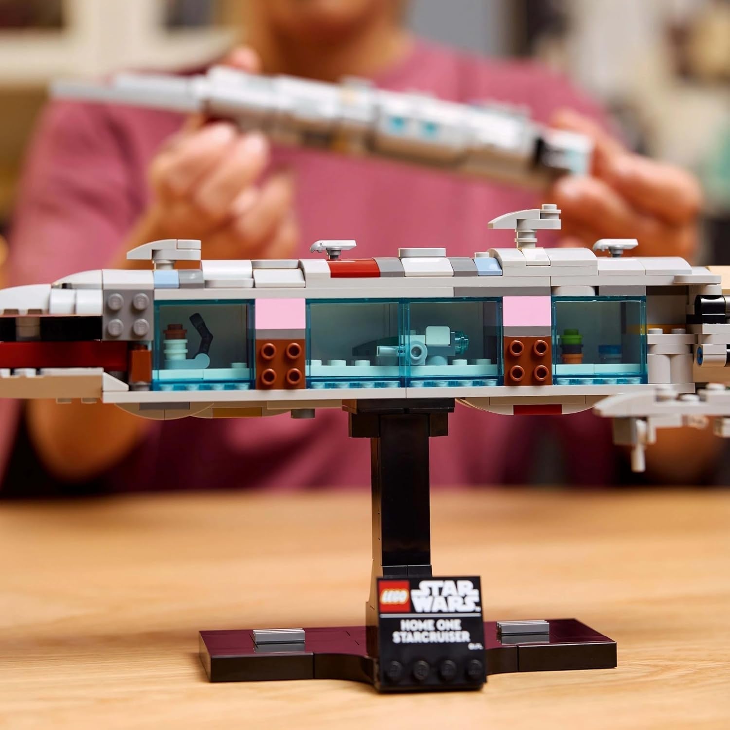 LEGO Star Wars 75405 Home One Starcruiser z Návratu Jediho - Model hvězdné lodi - Fantasy a sada na sestavení a vystavení - Dárek pro dospělé a dospívající fanoušky Stavebnice Besuche den LEGO-Store