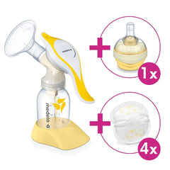Medela Harmony Handmilchpumpe, Mit Calma-Sauger Und Stilleinlagen Příslušenství Jídlo a kojení Baby Naty Shop