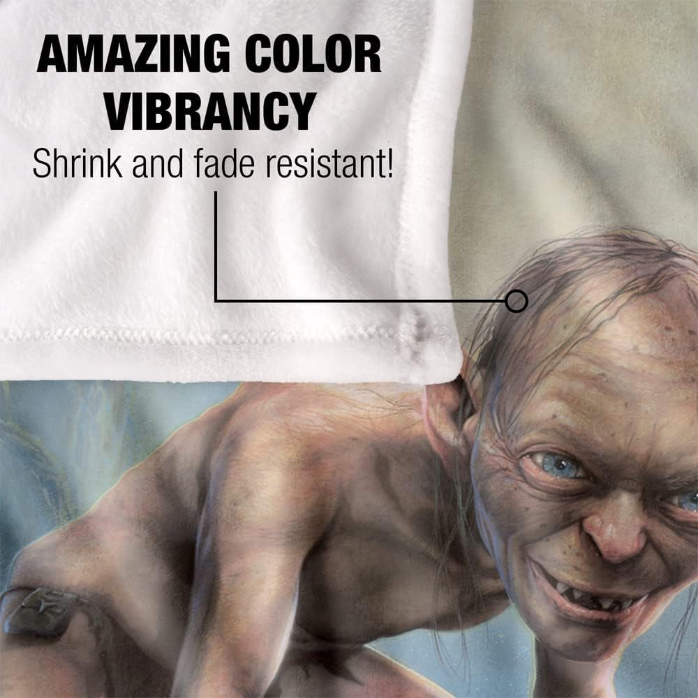 LORD of the RINGS Hedvábná pohodlná deka, super měkká, 152 X 127 cm Postele a přikrývky LOGOVISION