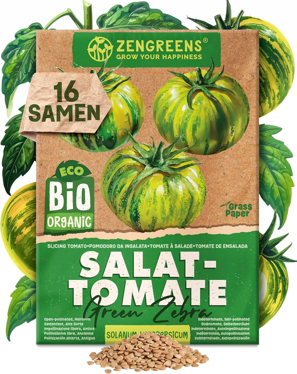 Bio semínka rajčat v sadě 10 - 10 semínek rajčat pro snadné pěstování na zahradě, balkóně nebo vyvýšeném záhonu - Semena rostlin - Sazenice