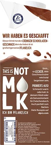 Alpro Vanilkový sójový nápoj - veganský, bez laktózy, s vitamíny