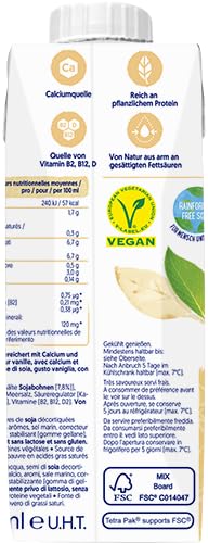 Alpro Vanilkový sójový nápoj - veganský, bez laktózy, s vitamíny