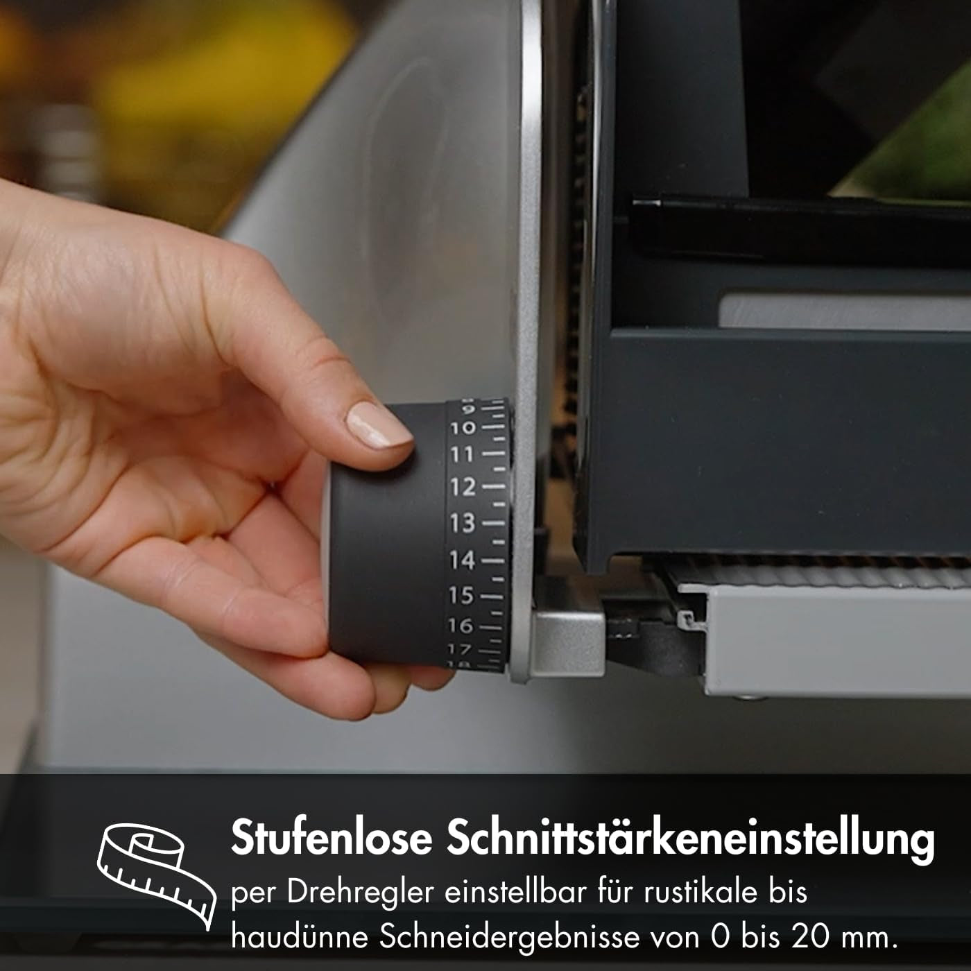 GRAEF Master M20EU Multi Slicer z nerezové oceli, stříbrné Shredders and Slicers Naty Shop