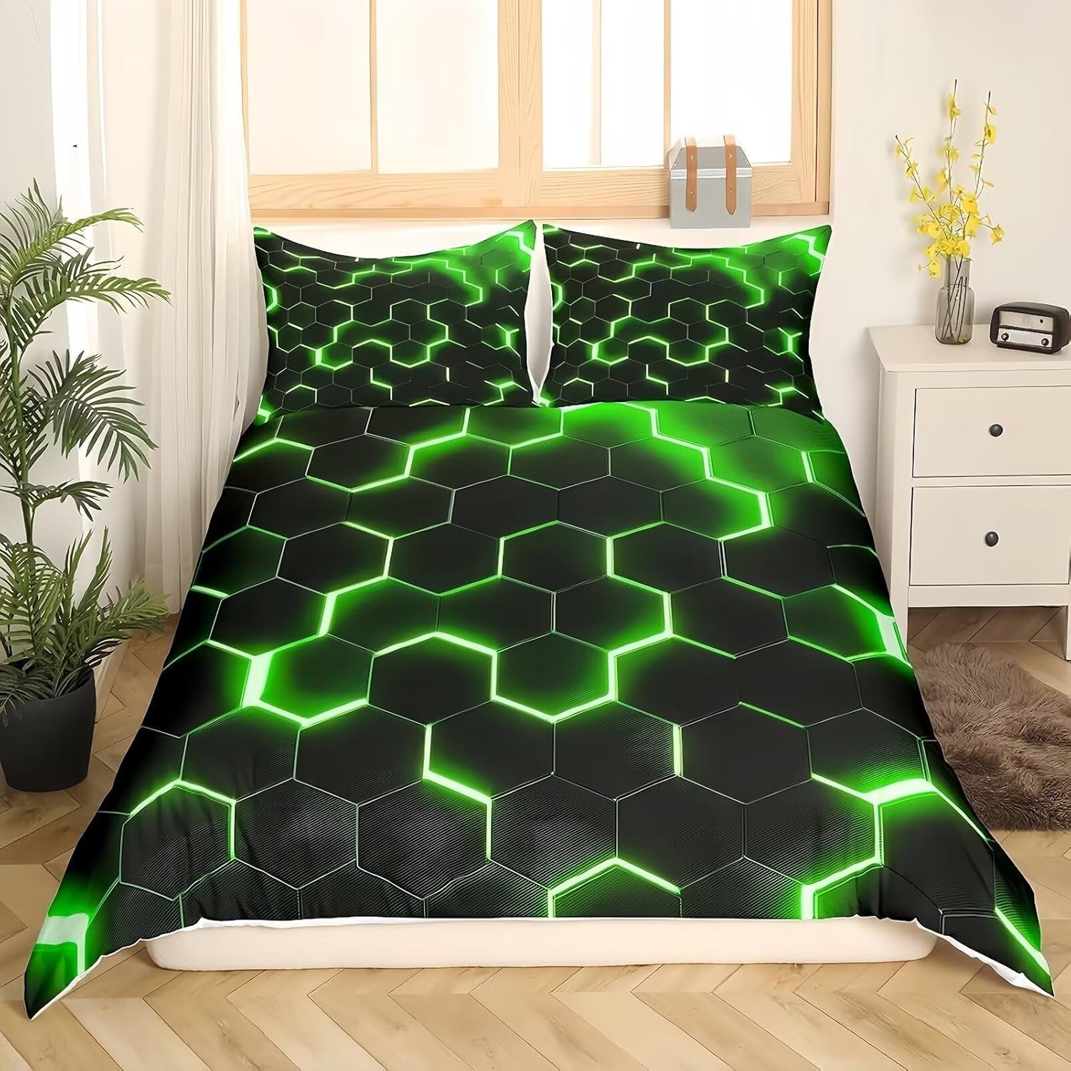 Dětská Mädchen Roztomilá Katze Kitty Katzenmotiv Bettwäsche Kinder Katzenbettwäsche Kinderbettwäsche Povlečení do postele Sada ložního prádla 135×200Cm