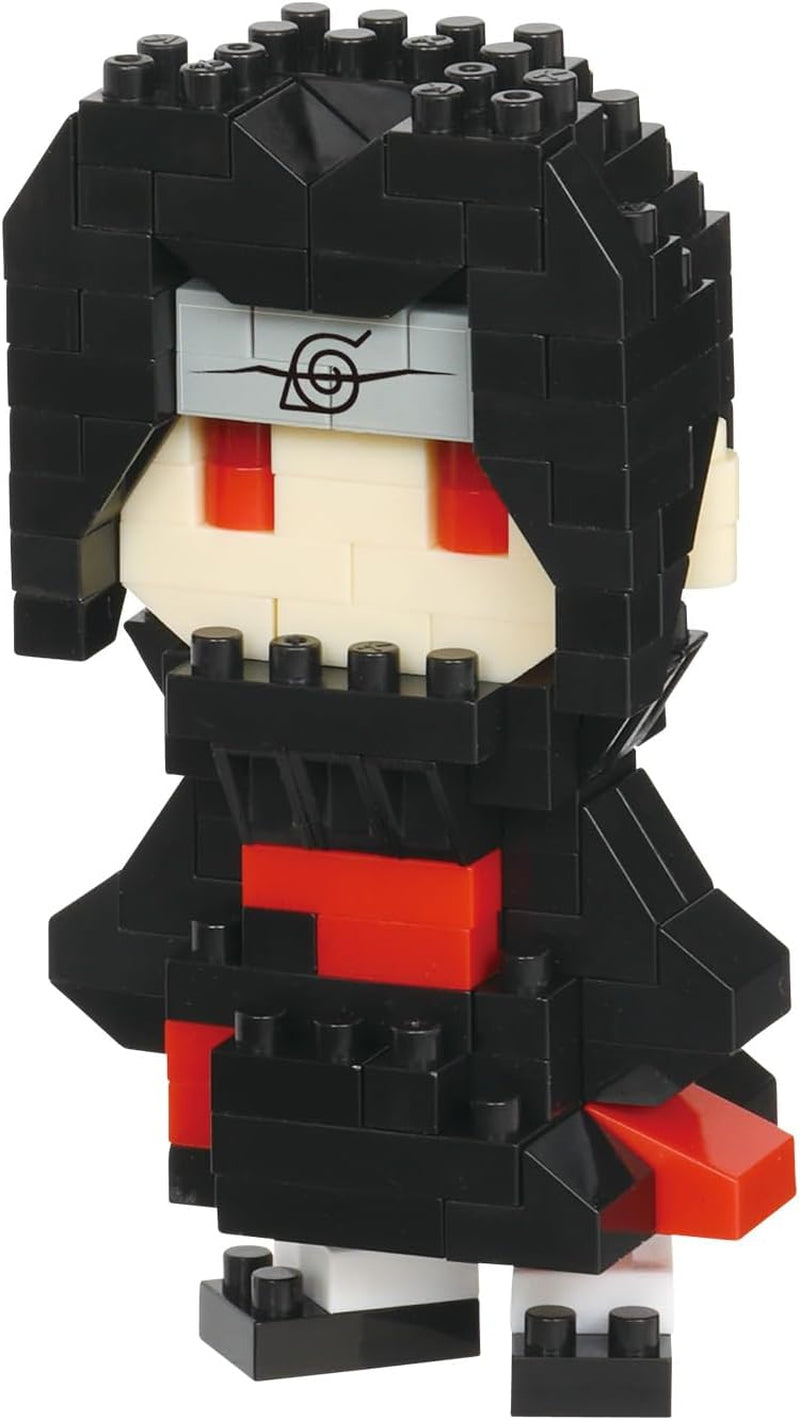 Bandai - Nanoblok - Kakashi Hatake - Mini-Bausteinfigur - Konstruktionsspiel - Bausatz für Manga-Pixel-Figur - NBCC137