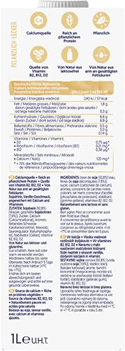 Alpro Vanilkové sójové mléko 8x1L - veganské a bohaté na vápník