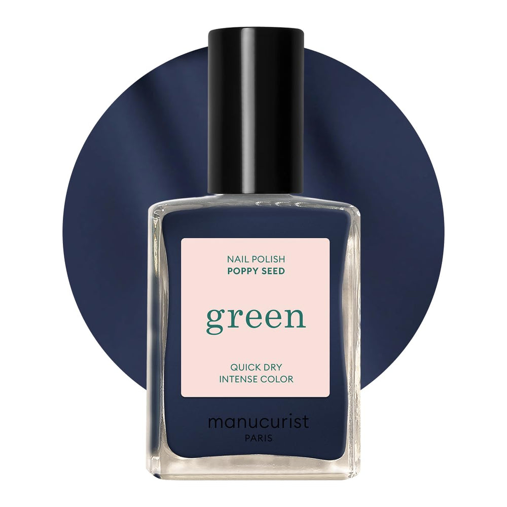 Manucurist Green - Rosy Beige Shell Beige Lak - Rychleschnoucí lak na nehty - DIY Nails - Vegan 12-Free - Rostlinná báze - Lak na nehty - Vyrobeno ve Francii
