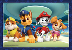Clementoni - 21513 - Supercolor Puzzle 4 in 1 - Paw Patrol - Puzzle 12,16,20,24 piese de la 3 ani, Puzzle colorat pentru copii cu luminozitate specială și intensitate a culorilor, Joc de îndemânare pentru copii Puzzle Naty Shop