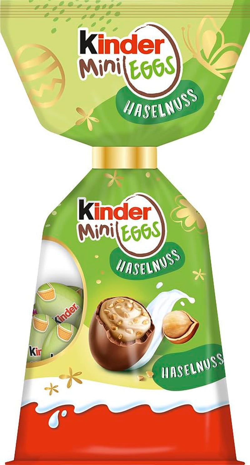 Kinder Mini vejce mléko | 85g – Vynikající velikonoční čokoládová vajíčka – Velikonoční cukroví – Hladká mléčná náplň v mléčné čokoládě – Ideální do velikonočního košíku – Ke sdílení