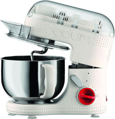 Bodum Bistro Elektrische Küchenmaschine, 4,7 l, 4,7 l, Weiß Matka a dítě Naty Shop