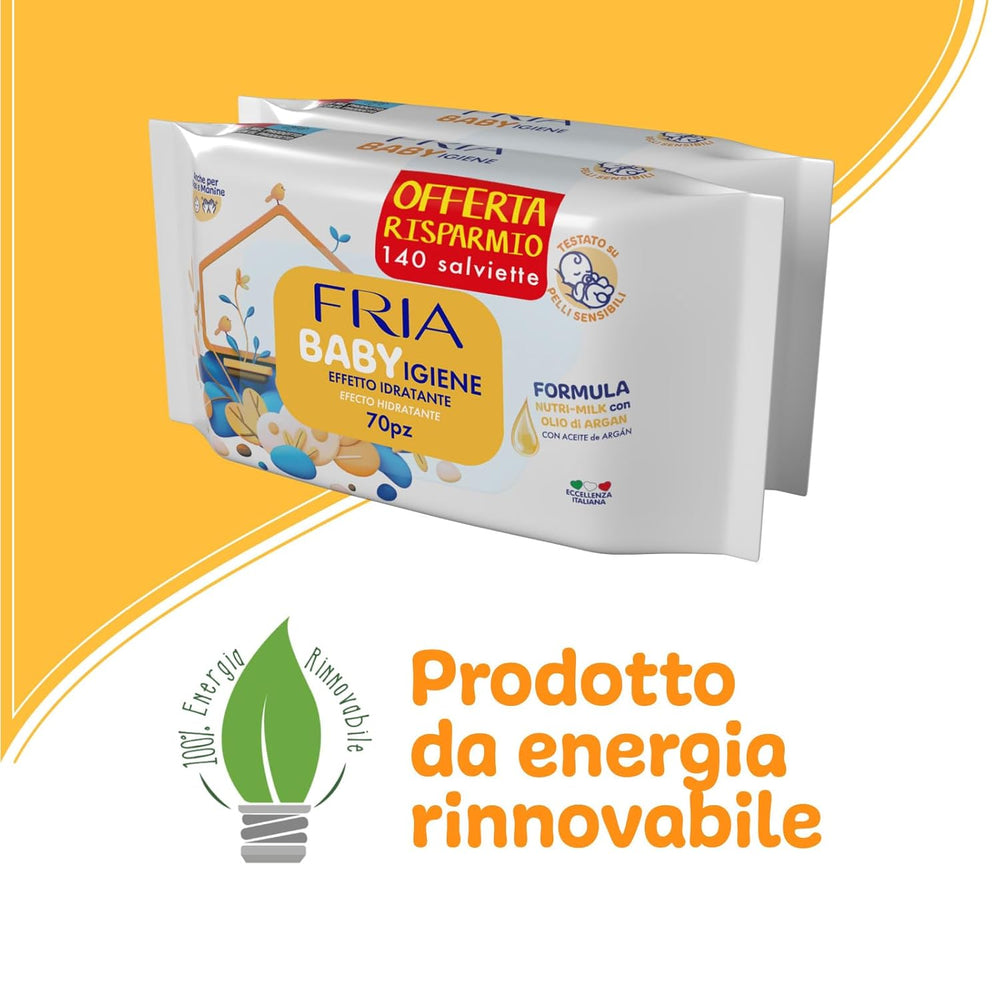 Vlhčené ubrousky, balení 2 ks (144 ubrousků)