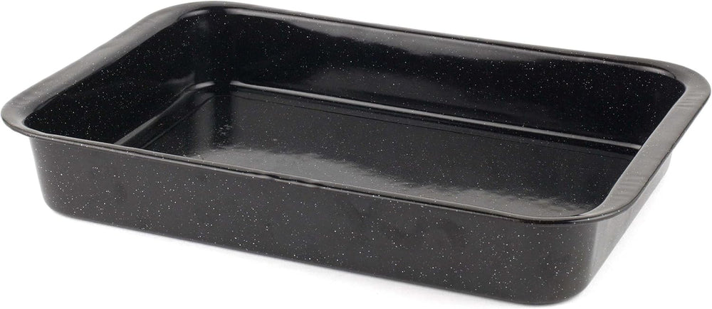 Russell Hobbs CW9161 Romano 34Cm Smaltovaný Bräter - Mit Gitter, Rechteckige Auflaufform Mit Rost, Spülmaschinenfest Ofenform, Grill Auflaufform, Bratform Für Backofen Ofenbeständig Bis 230° Formy a plechy na pečení 36C Natym Shop