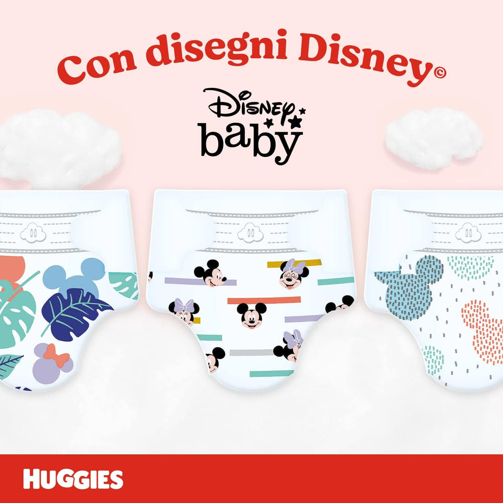 Plenky Huggies Ultra Comfort, velikost 4 (7-18 kg), Disney Design, Value Pack, 150 kusů