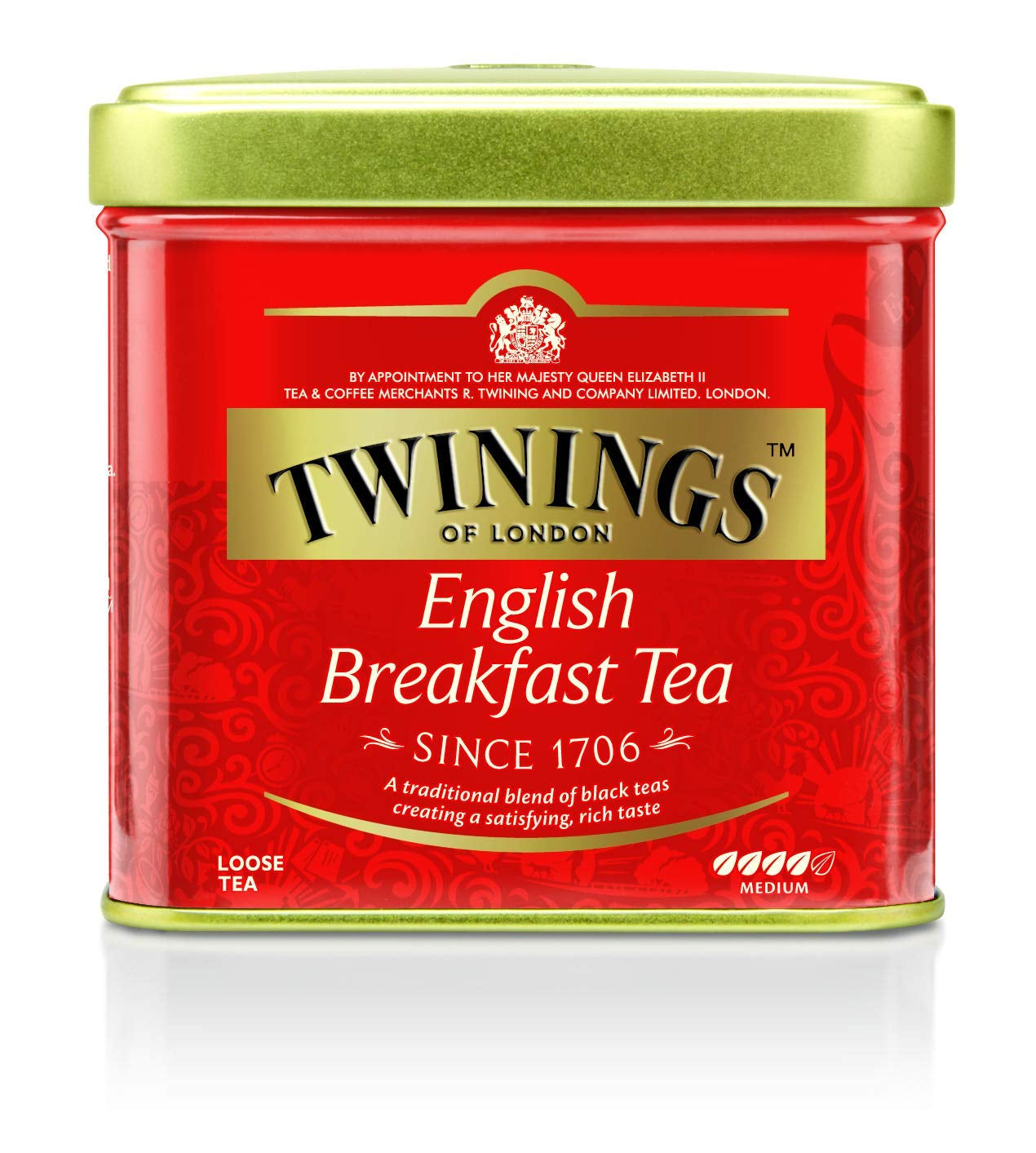Twinings Earl Grey - Ceai negru în pliculețe, rafinat cu aromă de bergamotă - Ceai negru răcoritor din China, 25 pliculețe (50 g) (pachet cu 4)