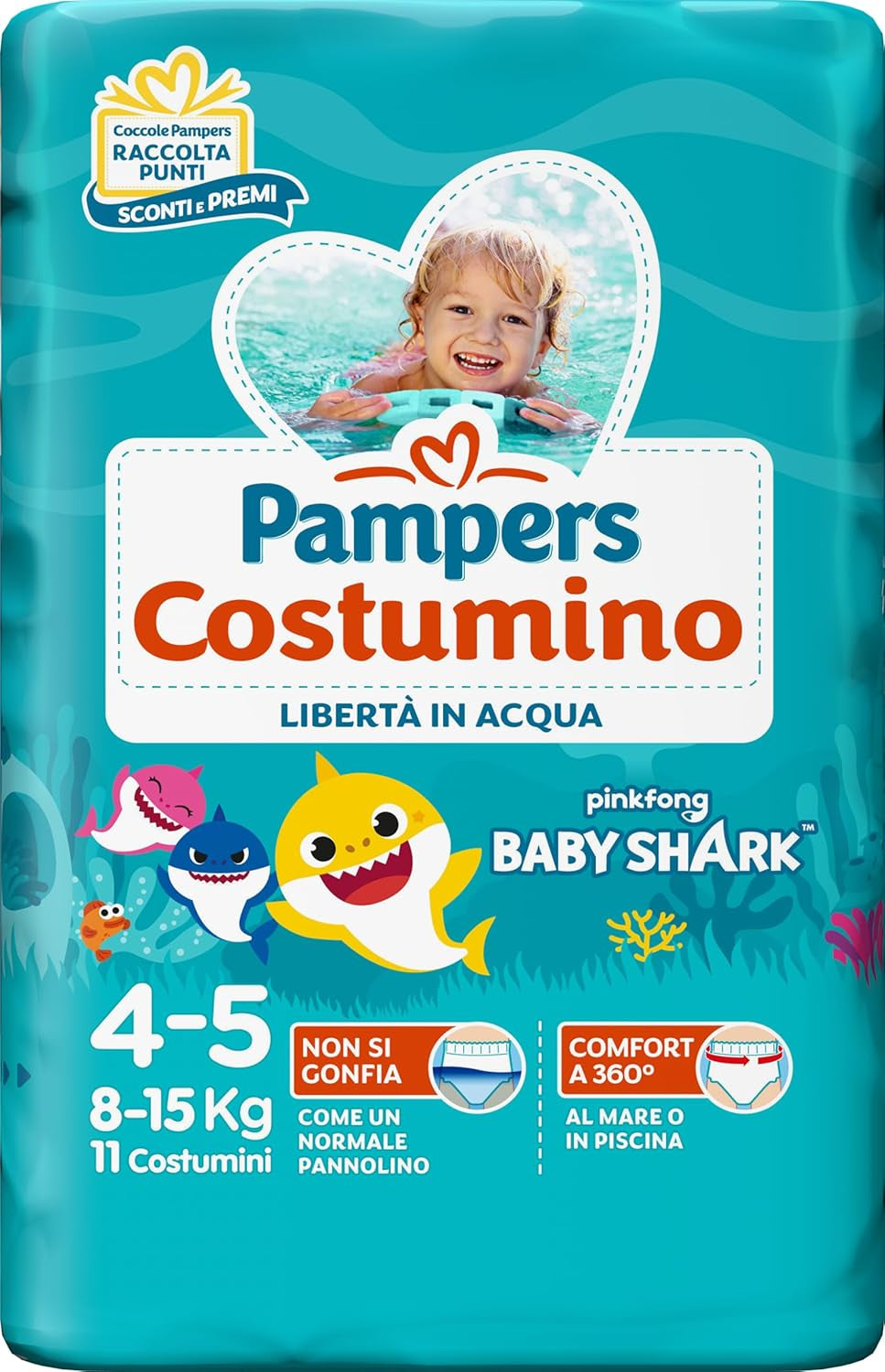 Pampers the Custom, 22 plen, velikost 4, 8-15 kg