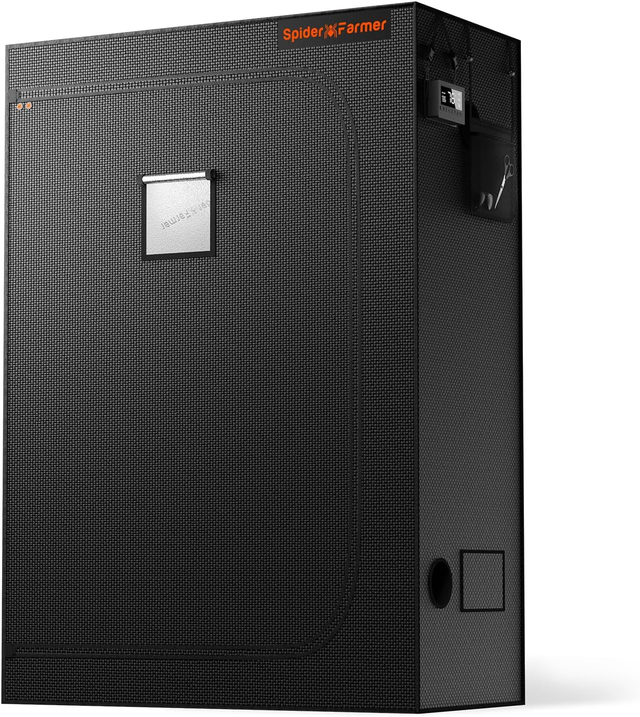 Pěstební stan Spider Farmer Pro 70x140x200cm s rolovacími dveřmi, pozorovacím oknem, odnímatelným podlahovým panelem, tkanina Mylar 2000D, pro vnitřní hydroponii s SF4000, G4500, SE4500