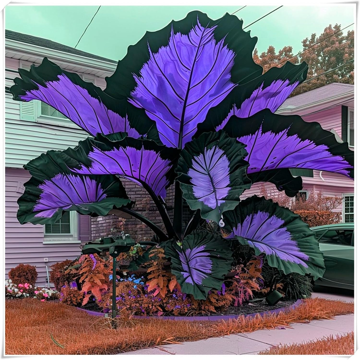 Blumenzwiebel Mix, Winterhart zwiebeln, Winterhart pflanzen, Mehrjährige Blumenzwiebel ist winterhart, Mysteriöse magische Glühbirne-4 Pflanzen Funken Hosta Rhizom