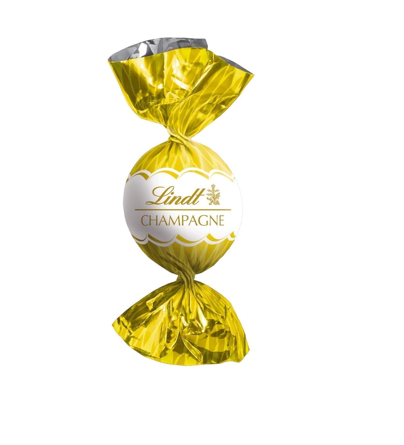 Lindt Marc De Champagne, 56 de ciocolate cu lapte integral, cu umpluturi rafinate, care conțin alcool, 70 grame Bomboane de Ciocolata Naty Shop