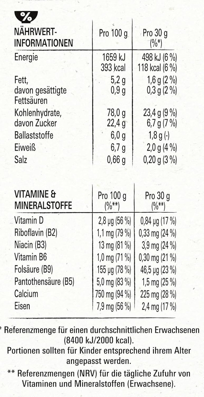 Nestlé Cookie Crisp (+20 %), celozrnné snídaňové sušenky pro děti, balení 1 ks (1x450g)