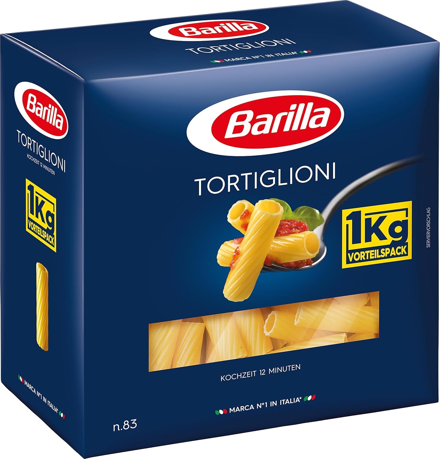 Barilla Classic Spaghetti No. 5 vysoce kvalitní těstoviny z tvrdé pšenice, vždy al dente (1 x 1 kg)