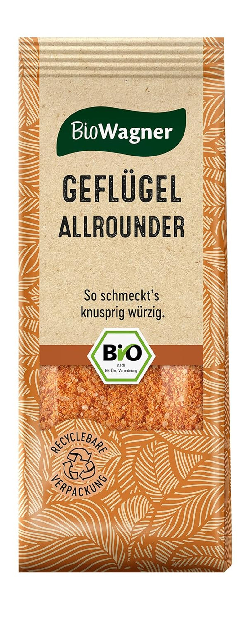 BioWagner - Bio Ras el Hanout, Gewürzmischung für Orientalische und Arabische Gerichte, ideální pro kuskus, Tajine nebo Hummus, přírodní Bio-Zutaten, recyklovatelné balení, 50 g