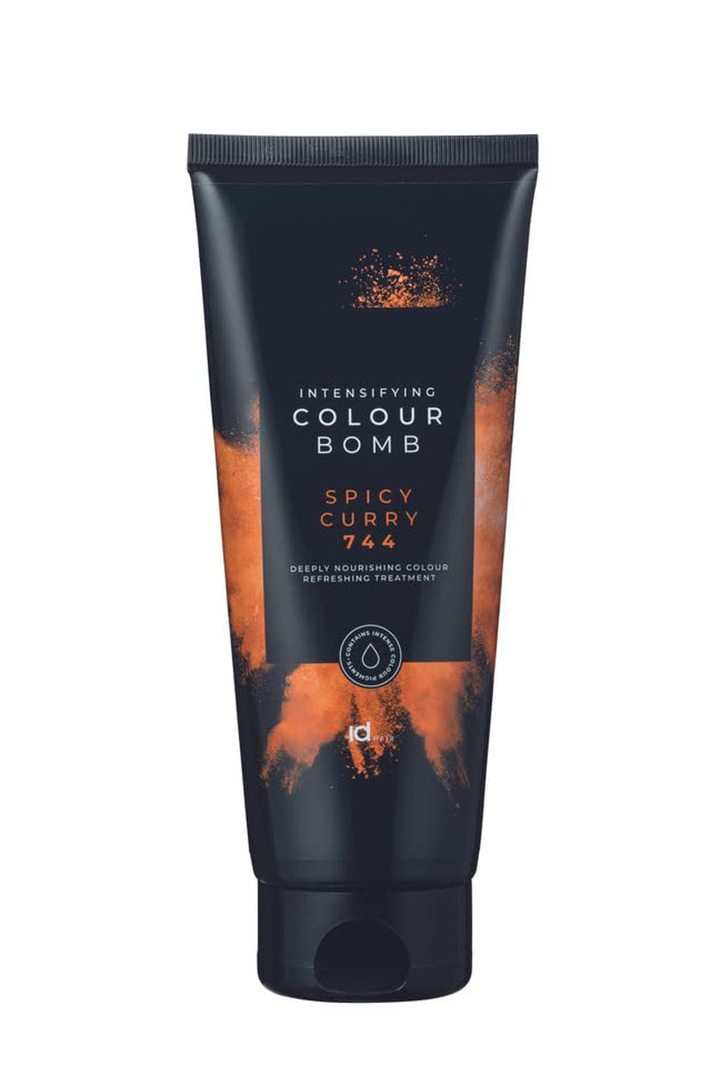 IdHAIR Bomba de culoare 250 ml - Aqua turcoaz Vopsea pentru par Naty Shop Curry picant