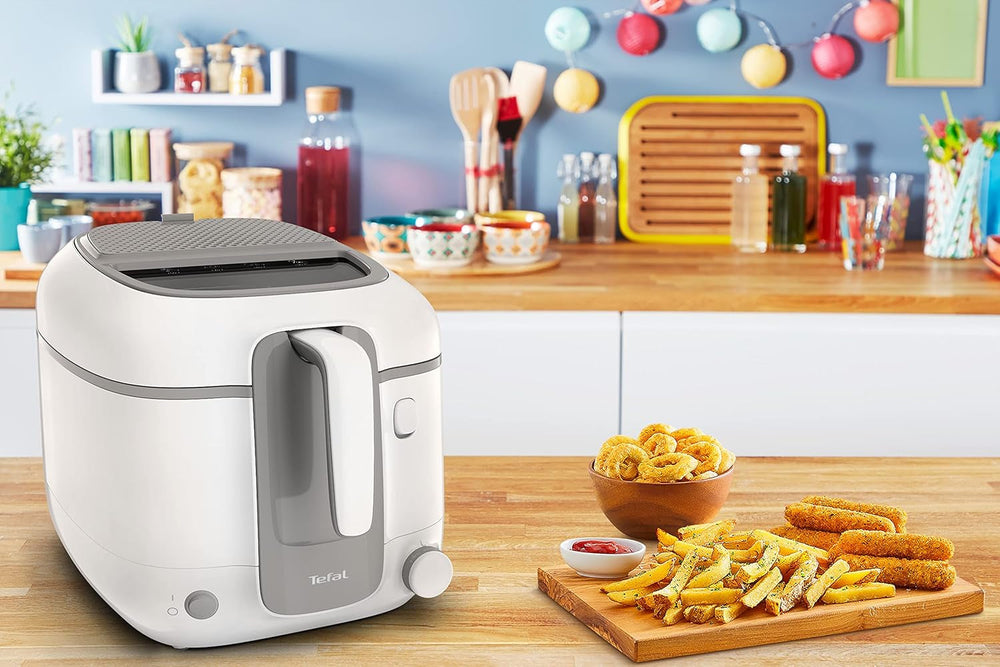 Fritéza Tefal Super Uno Access, objem 2,2 l, díly vhodné do myčky, pachový filtr Spotřebiče Naty Shop