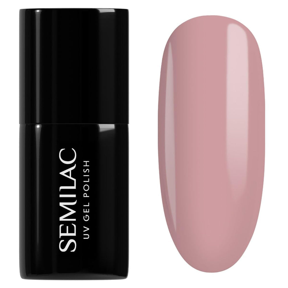 Oja UV Semilac Hybrid 582 Natural Rose 7ml Colecția Naked Nails