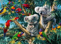 Ravensburger Puzzle 12000206 - Koalas într-un copac - Puzzle de 500 de piese pentru adulți și copii de la 10 ani, puzzle cu motiv animalier Puzzle Naty Shop Design nou