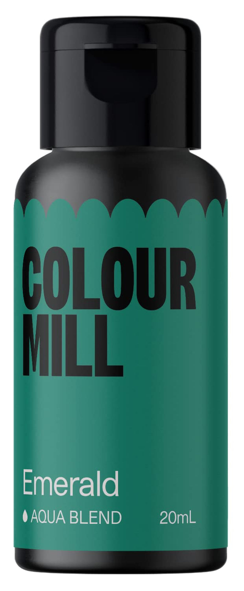 Colorant alimentar pe bază de apă Colour Mill Aqua Blend Burgundy - Foarte intens, concentrat, vegan - 20 ml