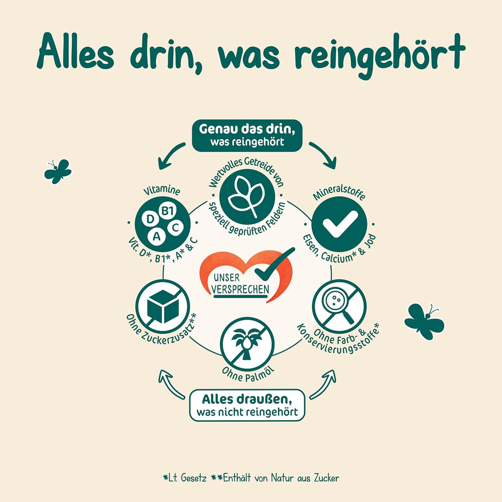 Mléčná kaše Milupa Gentle Start - Cereálie pro kojence bez lepku, bez palmového oleje - Bez konzervantů a barviv - Od 5 měsíců - 4 x 400 g