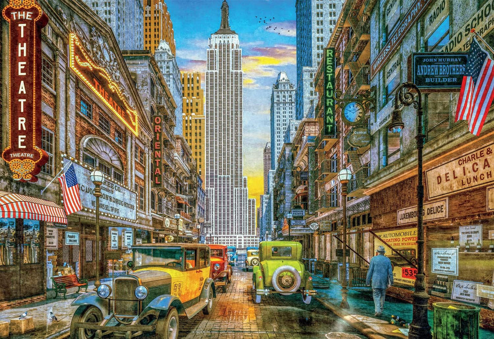 Buffalo Games - Vechiul New York - puzzle jigsaw 2000 piese Puzzle Naty Shop Titlu implicit