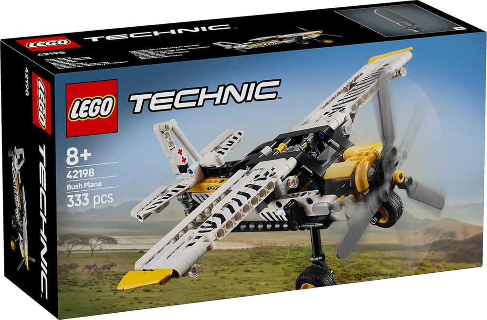 LEGO Technic Stavebnice vrtule pro děti Hračka pro děti Dárek pro chlapce a dívky 8 let starý 4válcový pístový motor Rotující vrtule Model letadla 42198 Stavebnice Besuche den LEGO-Store