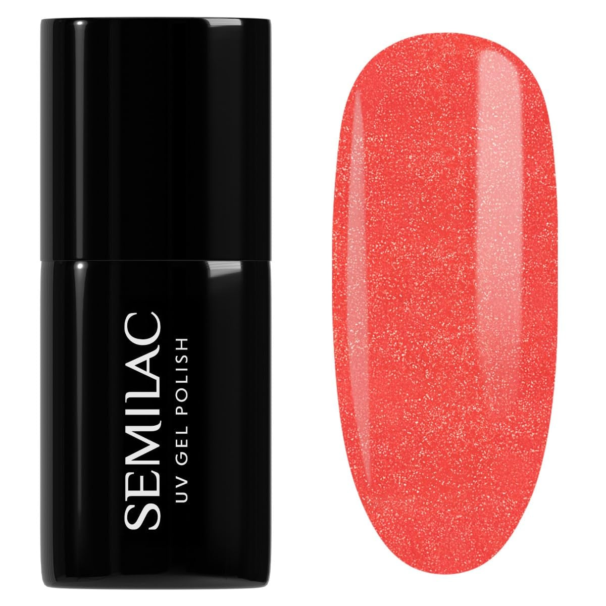 Semilac UV Nagellack Hybrid 404 Black Beans Muffin 7ml Kollektion Tastes of Fall