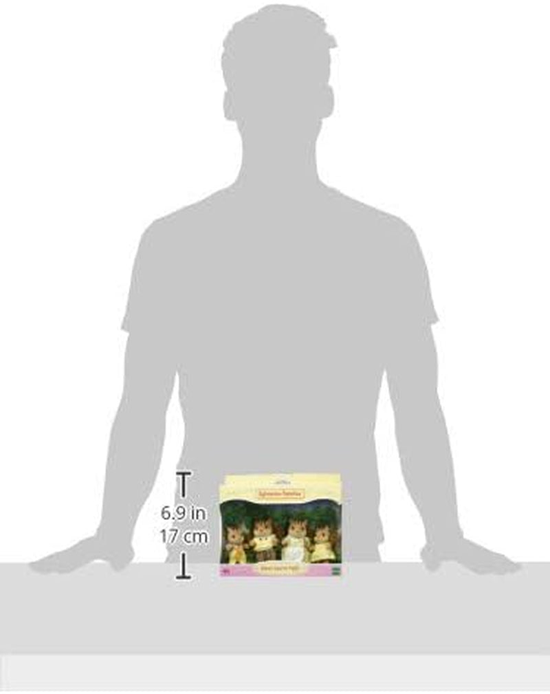 Sylvanian Families L4172 Walnut Squirrel Family - Figurine pentru casă de păpuși