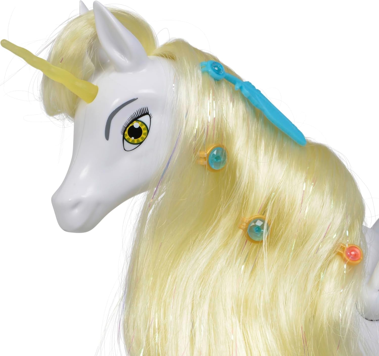 Simba 109480093 - Mia a já Unicorn Onchao, S pohyblivými křídly, sponkami do vlasů, stylingovým kartáčem, hracím koněm, poníkem, Centopia, od 3 let, růžové panenky Naty Shop