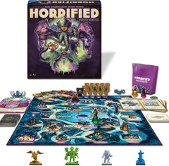 Ravensburger 22892 - Horrified: Lumea Monștrilor - Joc de societate cooperativ și captivant pentru vârste de 10 ani și peste, pentru seri de jocuri cu prietenii sau familia, pentru 1-5 fani Horrified