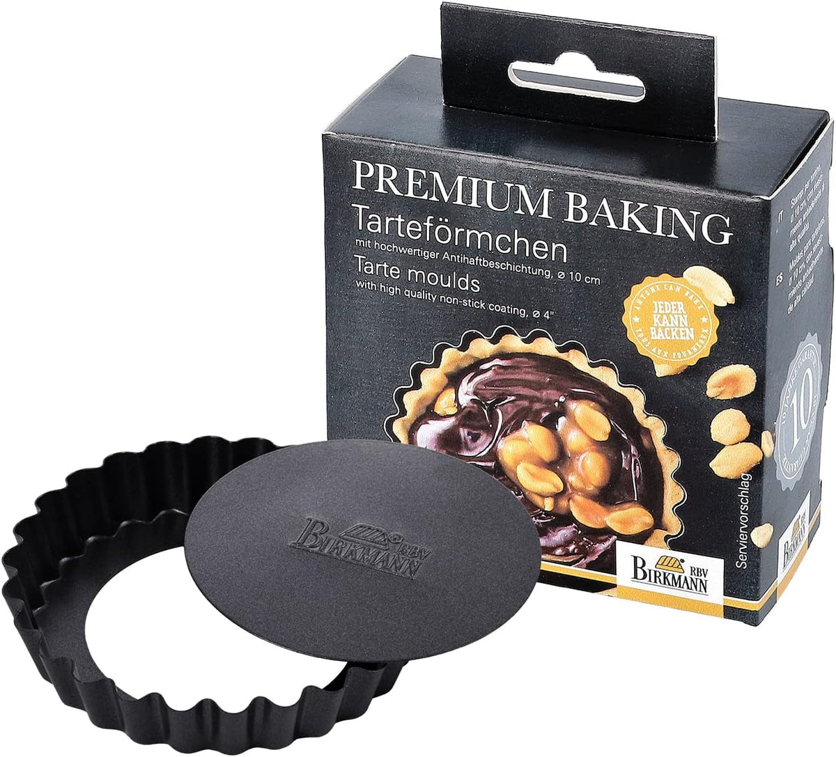 RBV Birkmann Premium Baking, dortová forma, Ø 10 cm, 6 kusů, s odnímatelným dnem Formy a plechy na pečení Naty Shop
