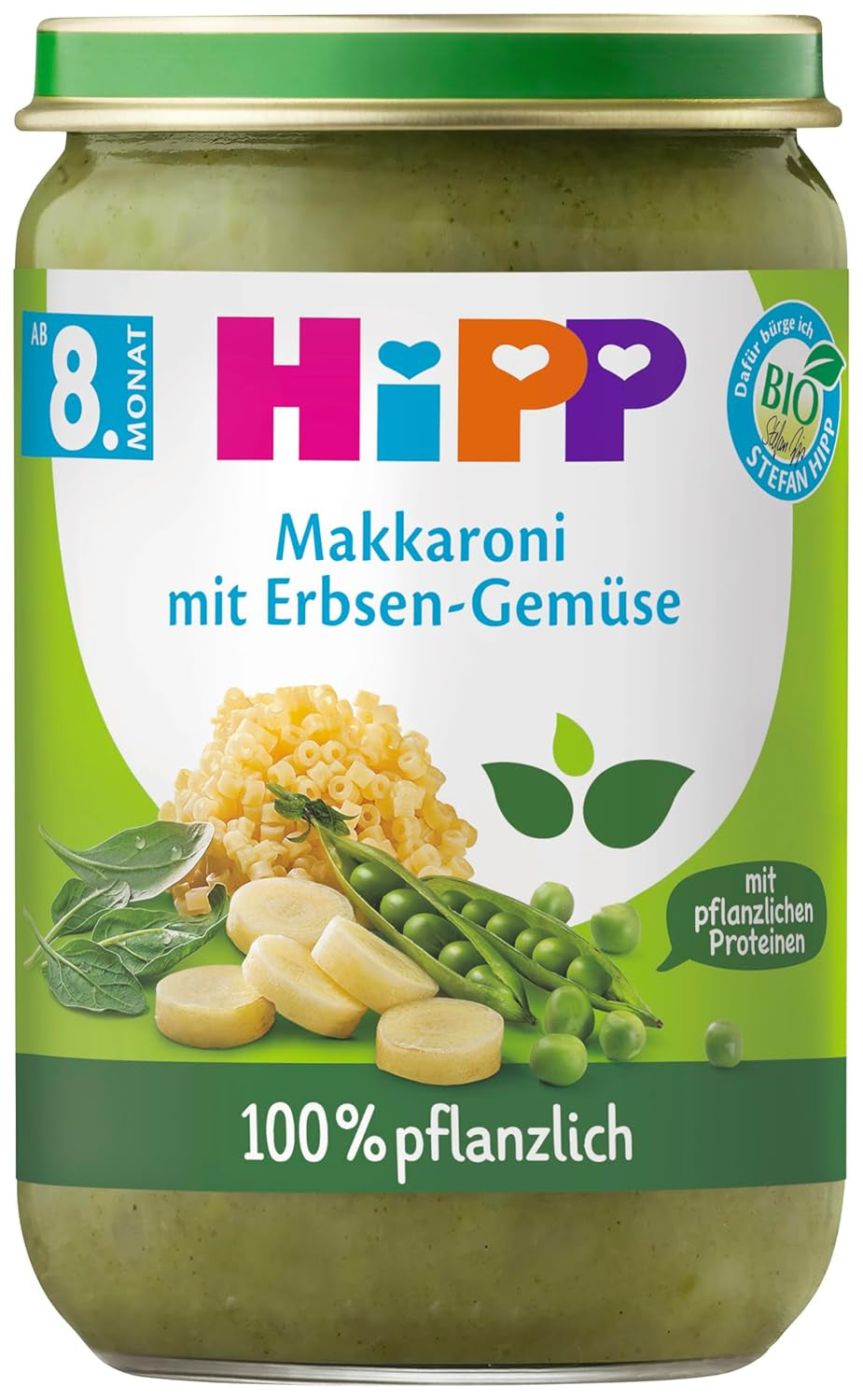 Hipp Bio makarony s hráškem a zeleninou, 220G, 6balení (6X220G) Matka a dítě Naty Shop Výchozí název
