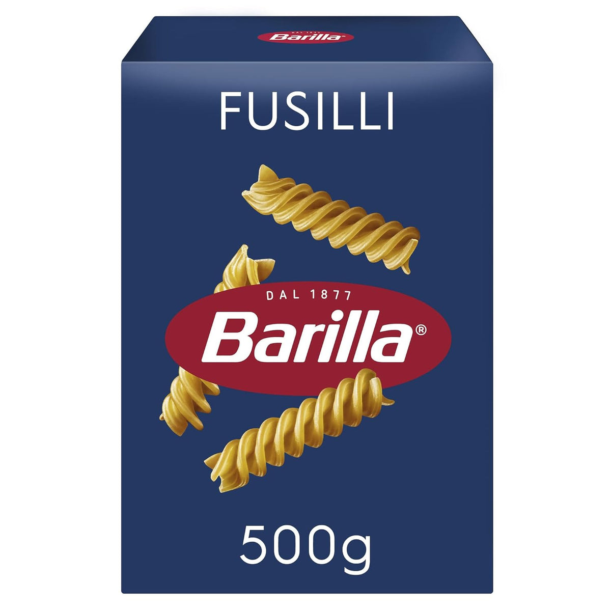 Těstoviny Barilla Classic Fusilli č. 98 z vysoce kvalitní tvrdé pšenice, vždy al dente, Chilli, Spaghetti, Fusilli, Penne, Ital, 500g