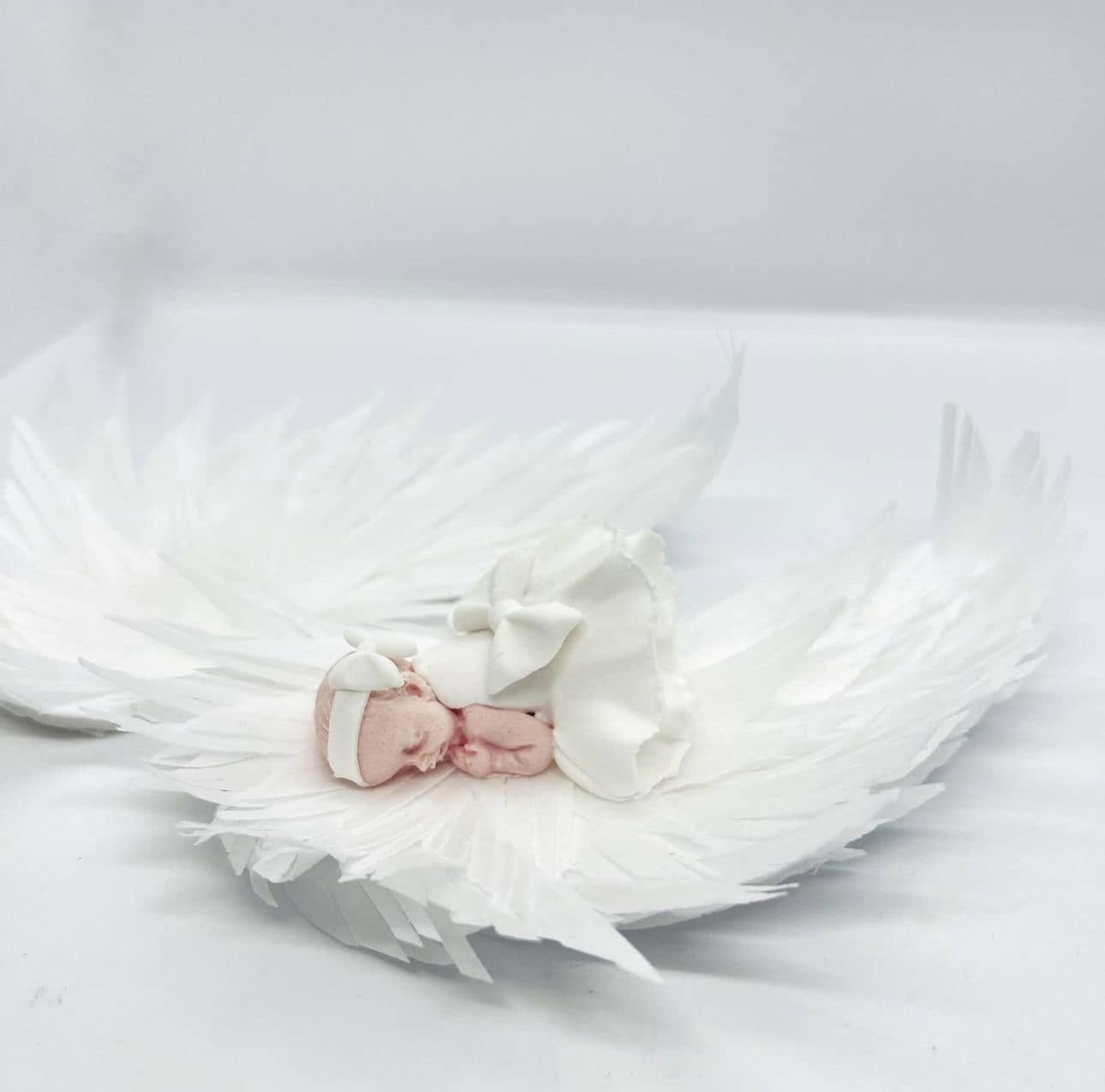 Jedlá dekorace, křest, dívka