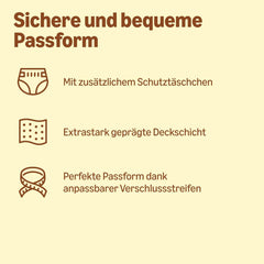 Ultra suché plenky Amazon, velikost 3 (4-9 kg) – měsíční krabička, bílá, počet 172 (2 balení po 86) (dříve Mama Bear, identický produkt)