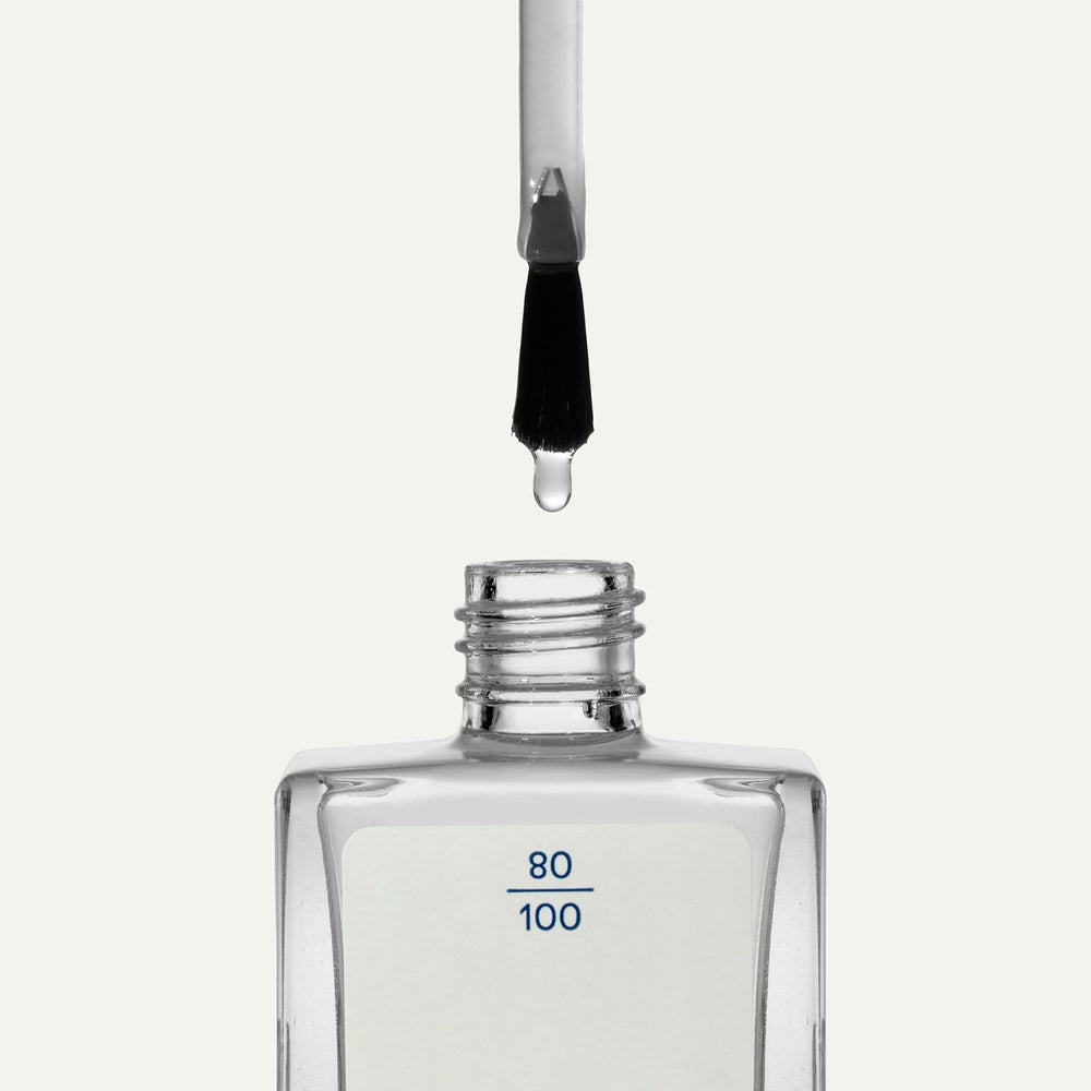 KORRES No No báze laku na nehty - 10% veganská báze bez uvolňování, pro dlouhotrvající barvu odolnou proti odlupování, 11 ml - přirozeně pěstěné nehty, bez škodlivých látek